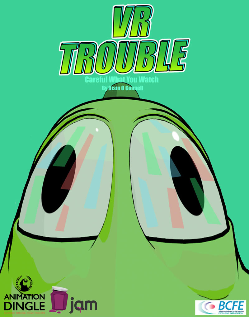 Oisin O'Connell VR Trouble Poster